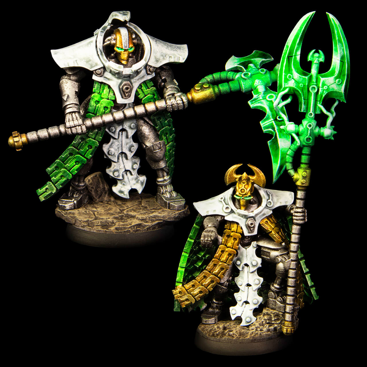 Nemesis Overlord & His Big Lich Guardian (2 Models)
