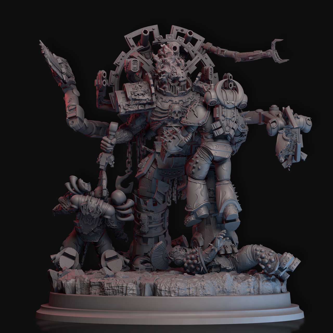 The Damned Legion Strike Force (7 Models)