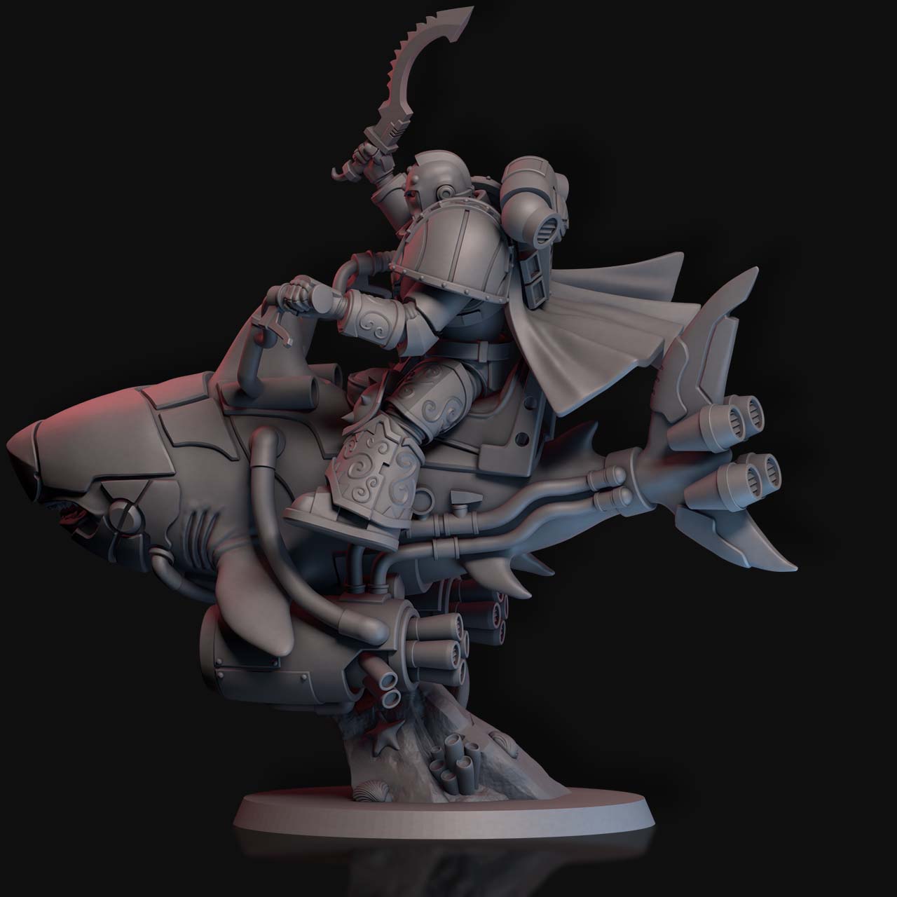 Galactic Shark Hunter Skirmisher