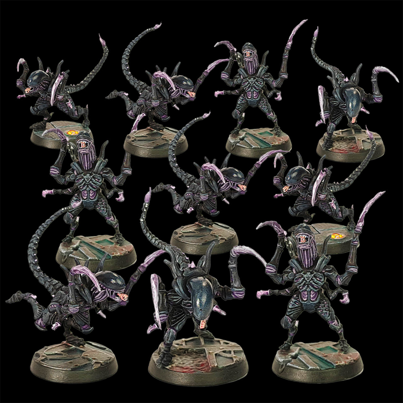 Xenonid Raptor Swarm (10 Models)
