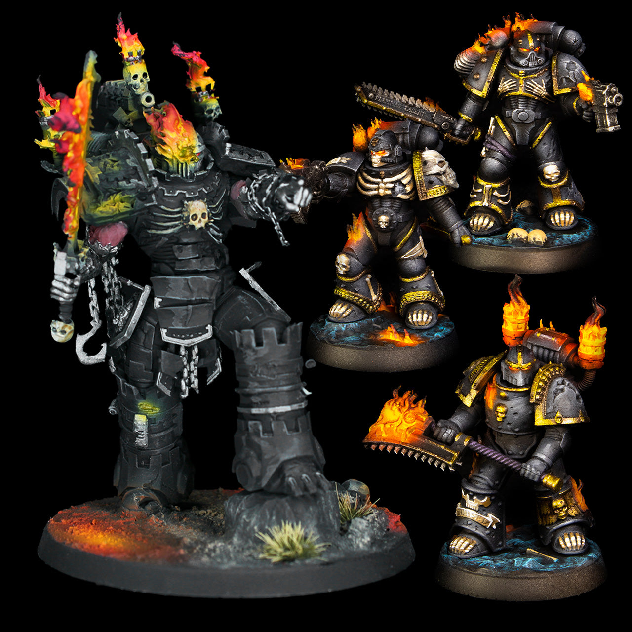 The Damned Legion Vengeance Squad (4 Models)