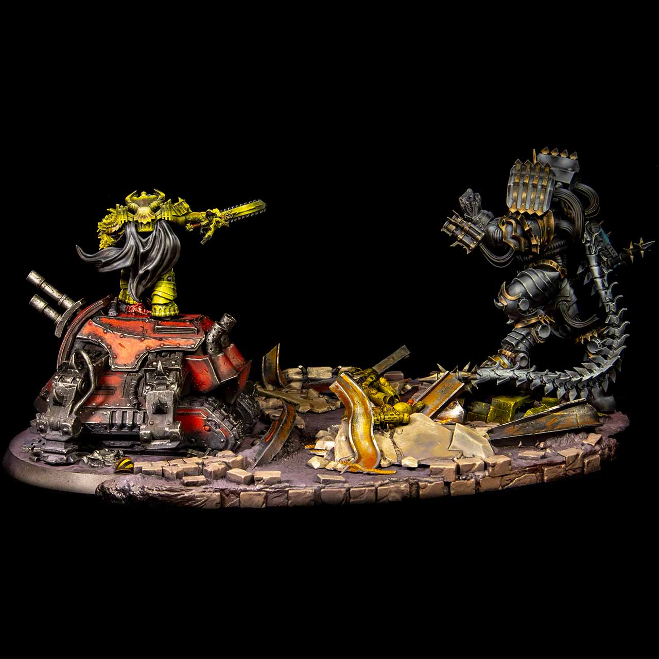 The Praetorian vs Peter Turbo Epic Showdown Diorama (LIMITED TIME ONLY)