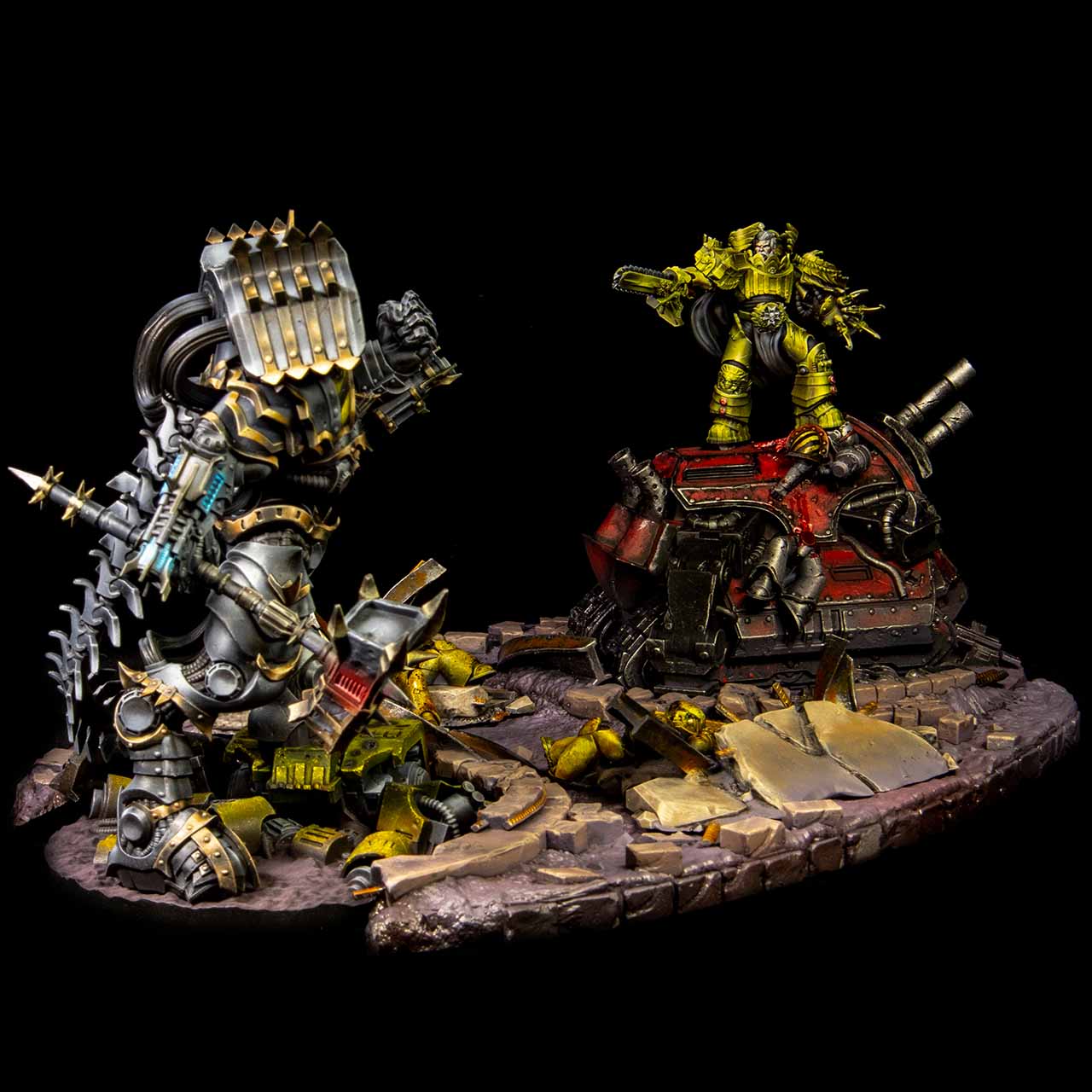 The Praetorian vs Peter Turbo Epic Showdown Diorama (LIMITED TIME ONLY)