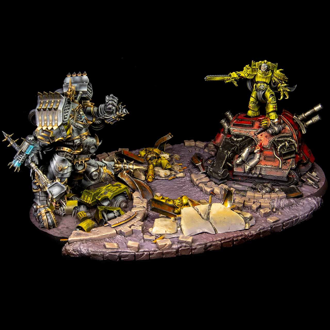 The Praetorian vs Peter Turbo Epic Showdown Diorama (LIMITED TIME ONLY)