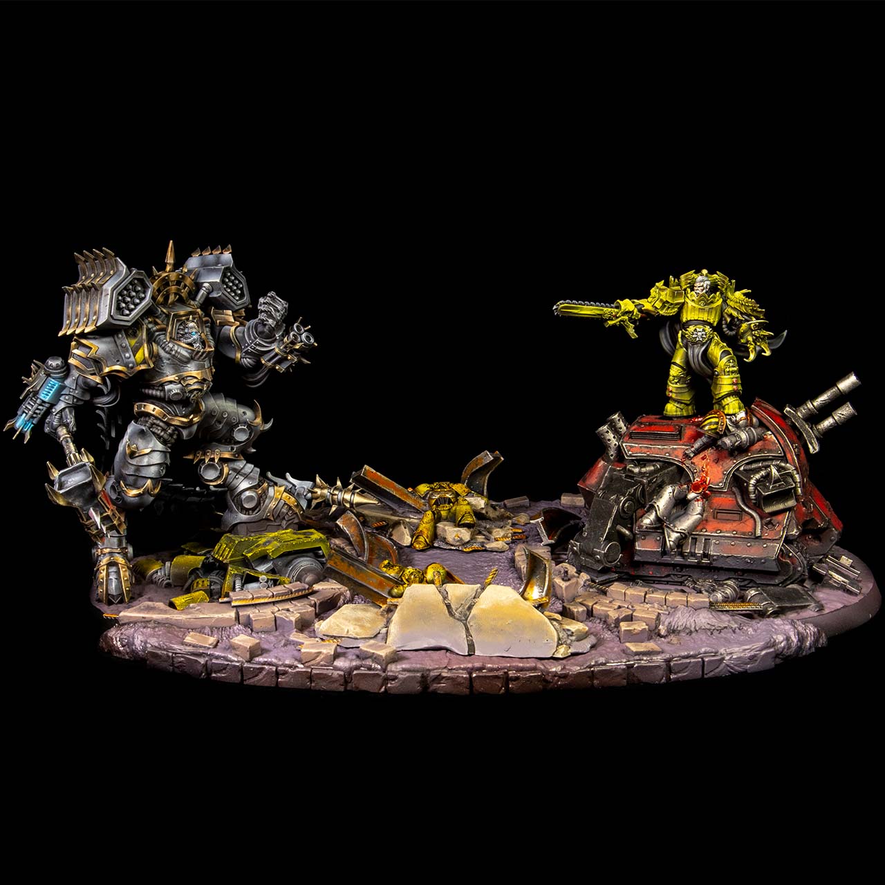 The Praetorian vs Peter Turbo Epic Showdown Diorama (LIMITED TIME ONLY)