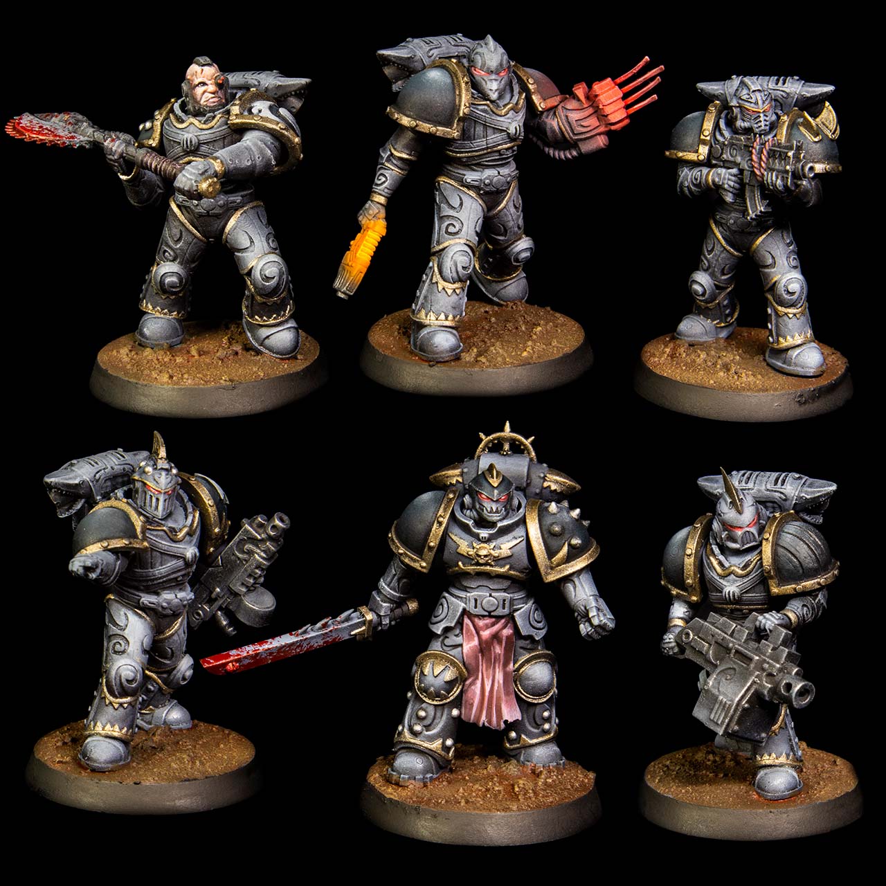 Galactic Shark Abyssal Army (37 Models + 2 Upgrade Packs)