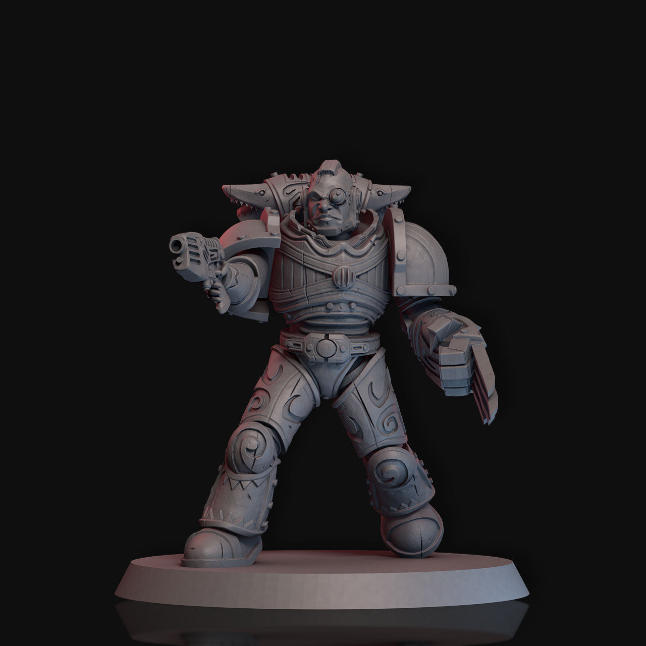 Galactic Shark Pistol and Claw Marine