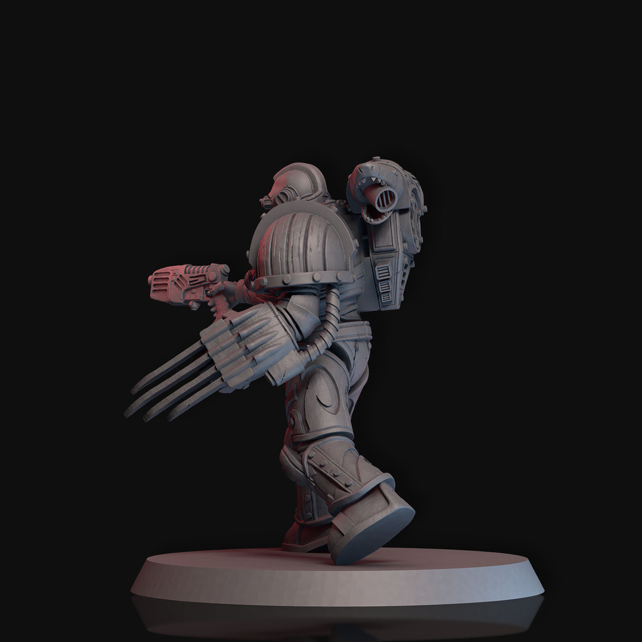 Galactic Shark Pistol and Claw Marine