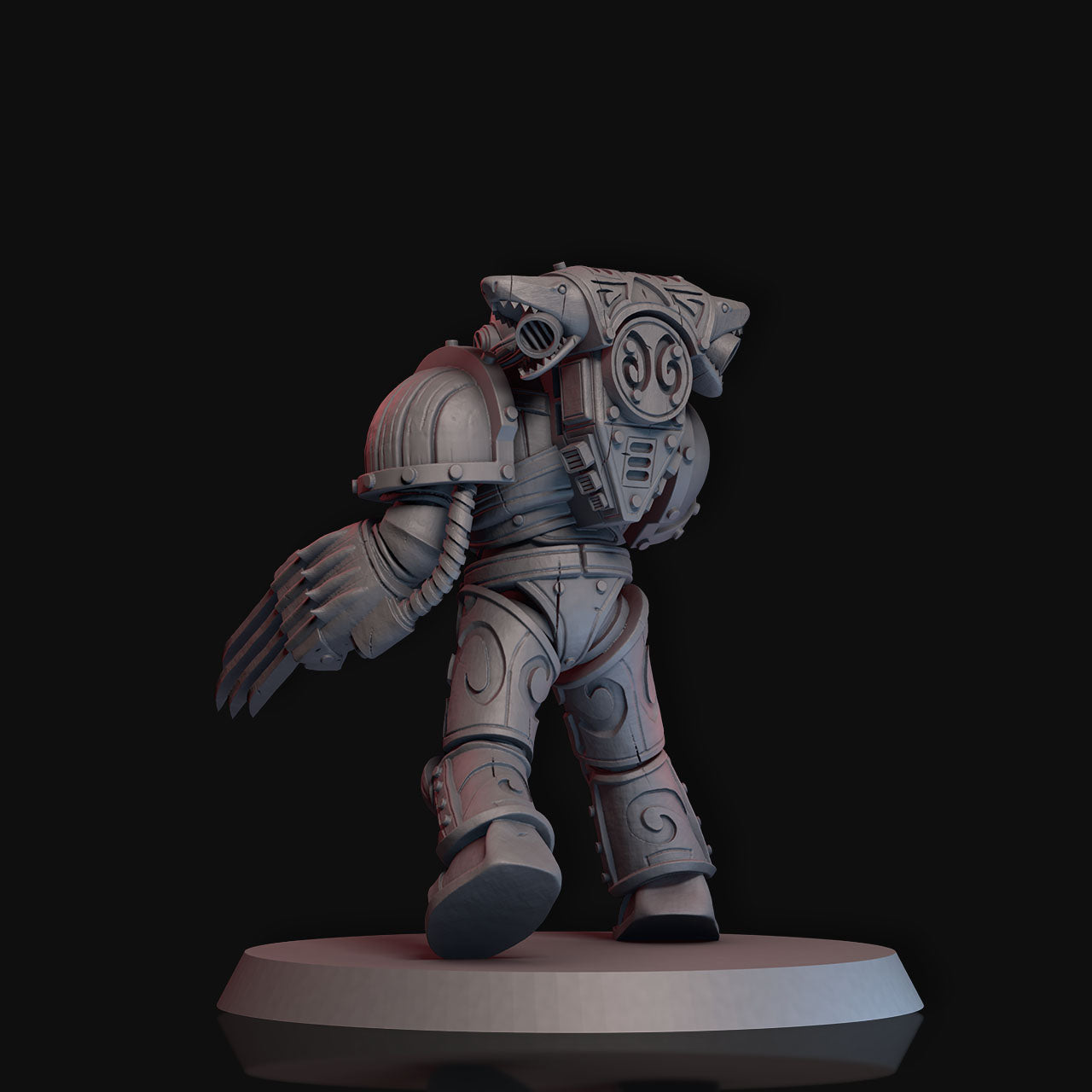 Galactic Shark Pistol and Claw Marine