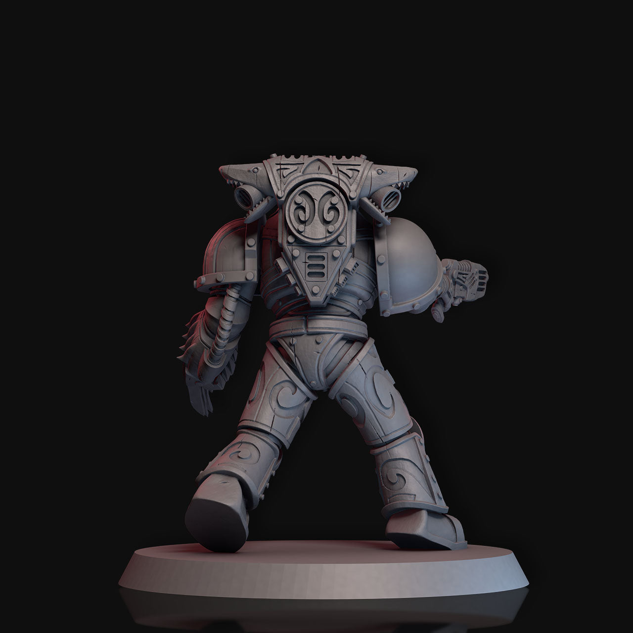 Galactic Shark Pistol and Claw Marine