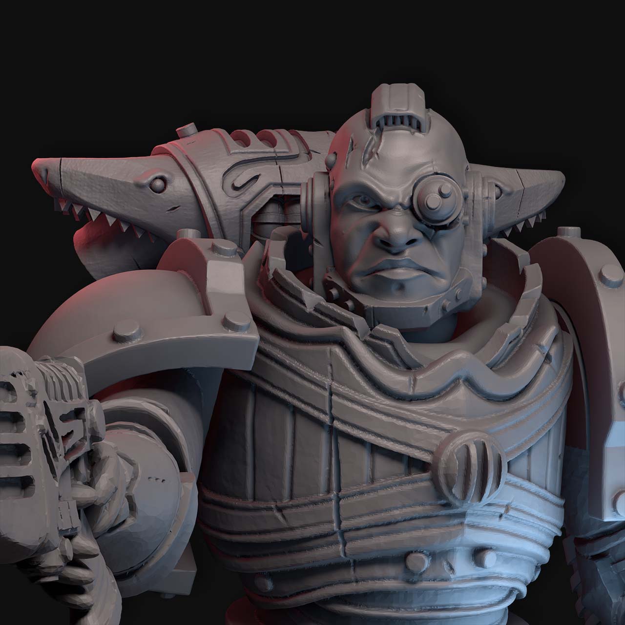 Galactic Shark Pistol and Claw Marine