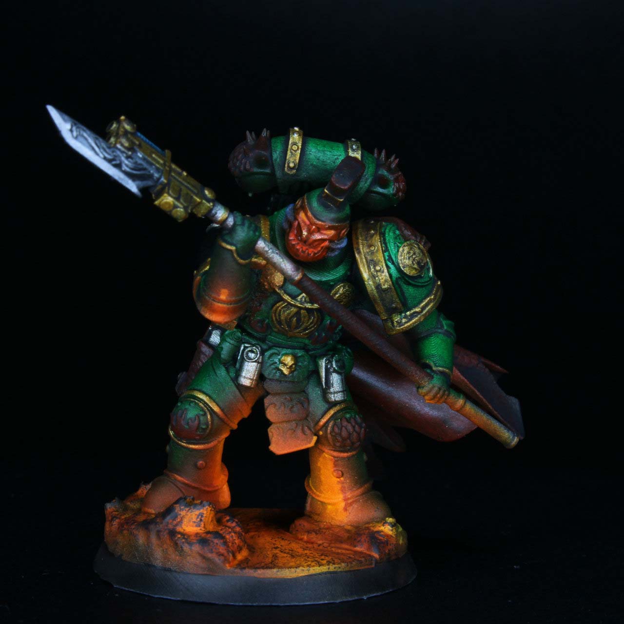 Captain of the Flaming Dragons