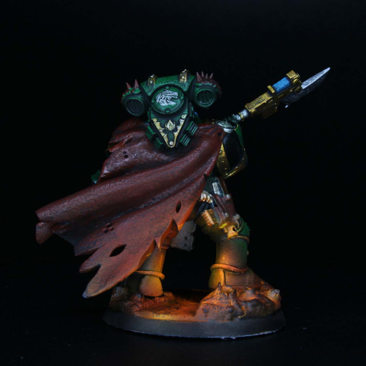 Captain of the Flaming Dragons