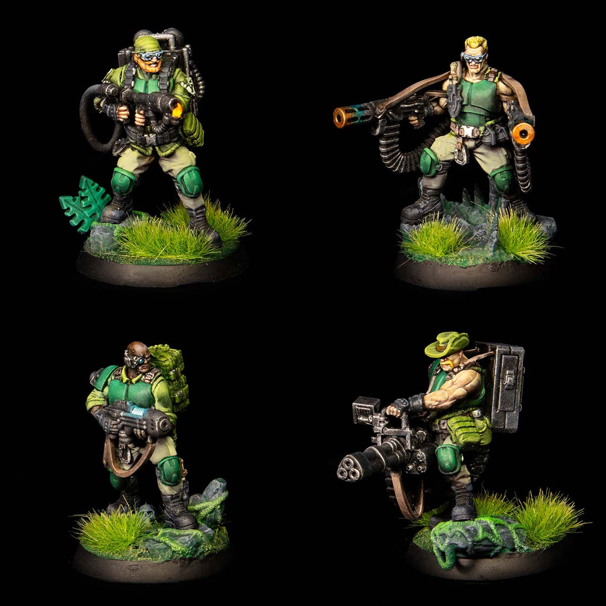 Xeno-Hunter Weapons Unit (4 Models)