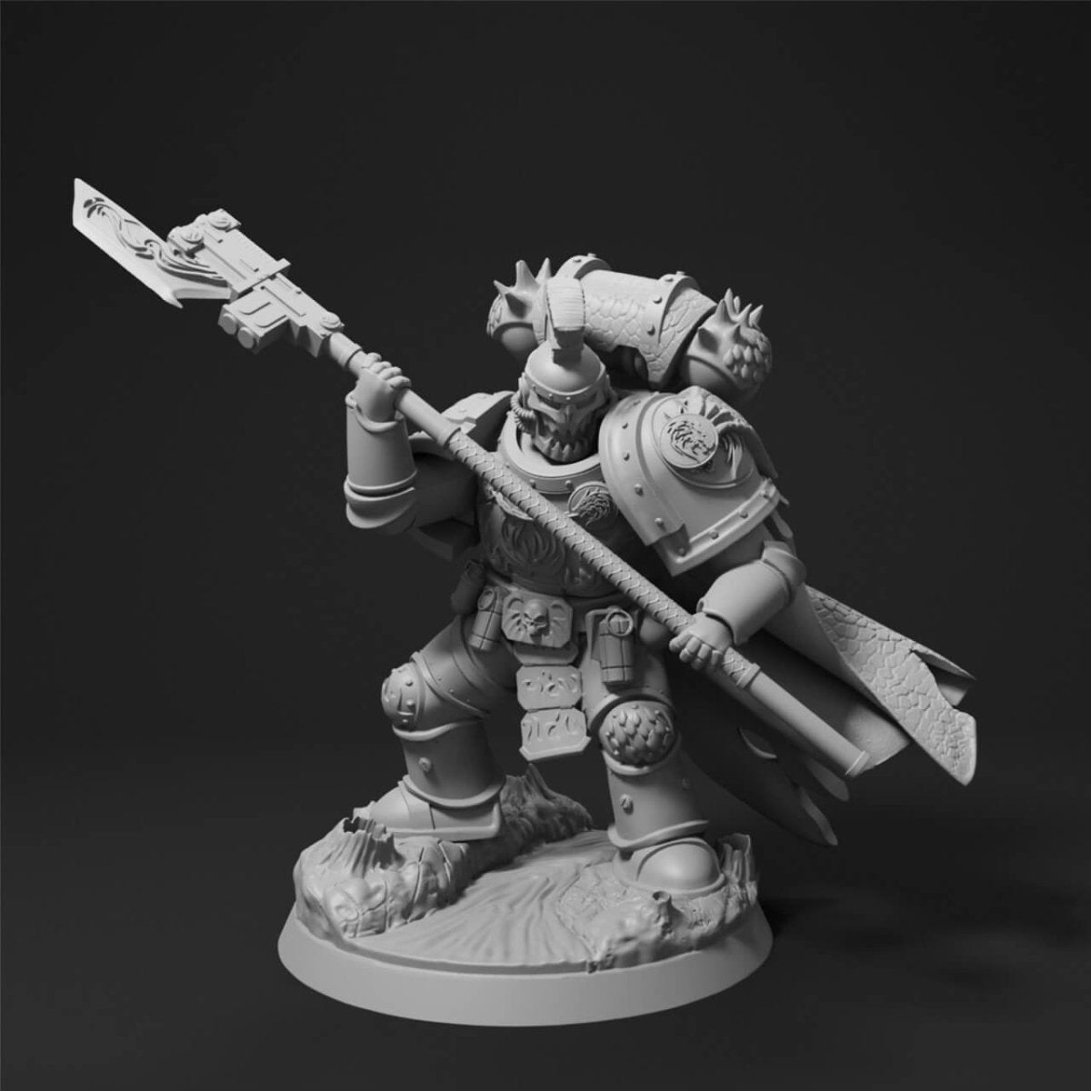 Captain of the Flaming Dragons - Major Mini's