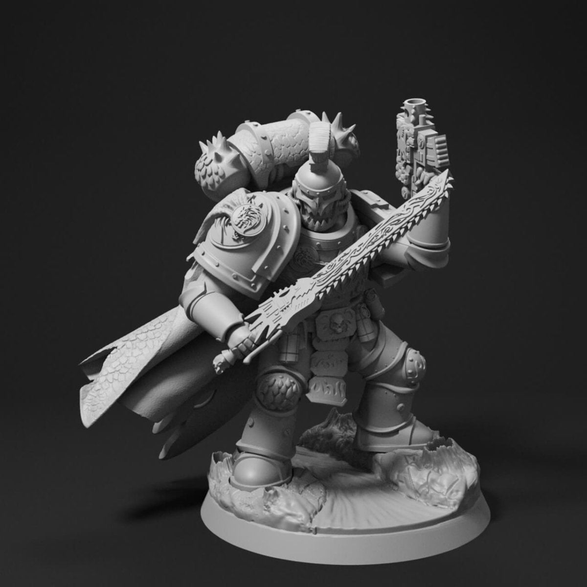 Captain of the Flaming Dragons - Major Mini's