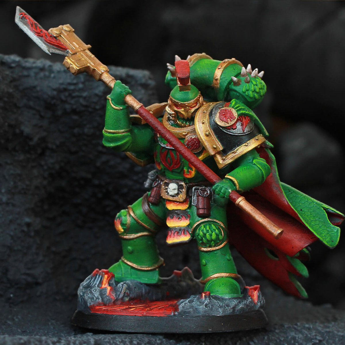 Captain of the Flaming Dragons - Major Mini's