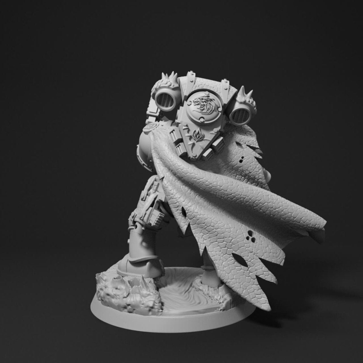 Captain of the Flaming Dragons - Major Mini's