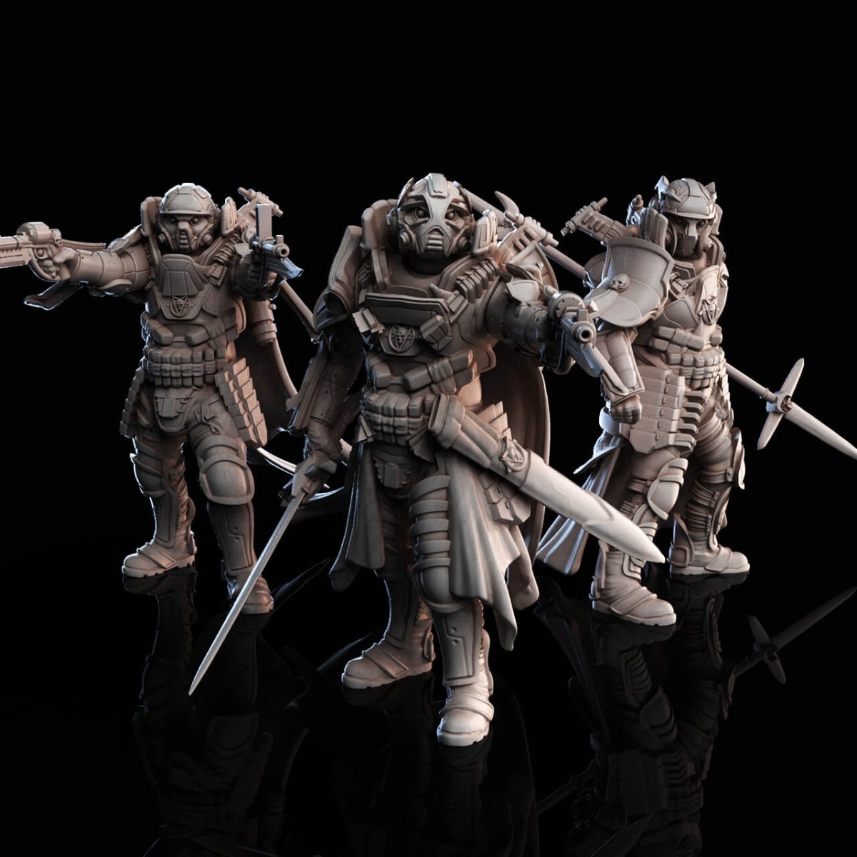 Dark Satans (3 Models) - Major Mini's