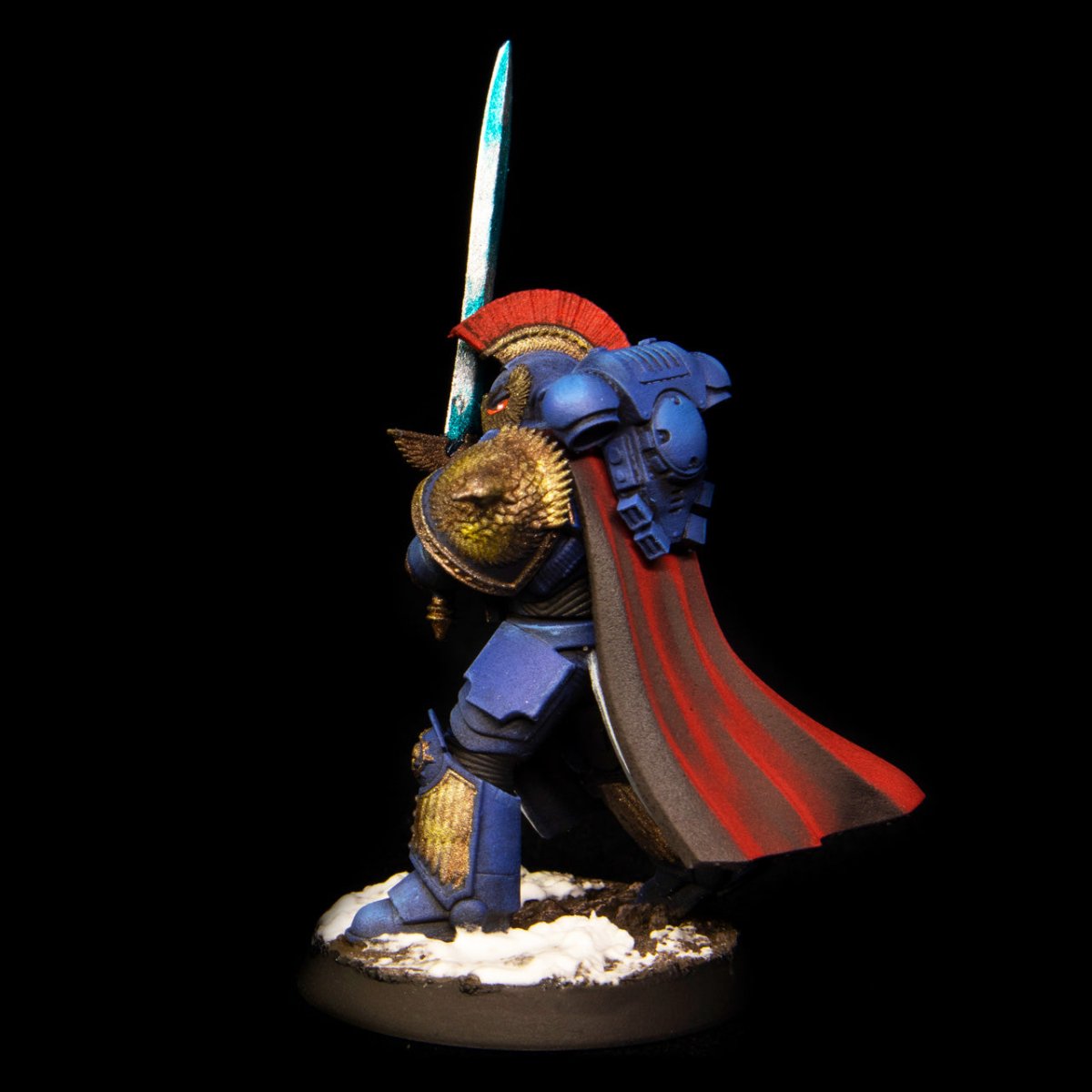 Galactic Marine Honourable Guardian - 2H Longsword Marine - Major Mini's