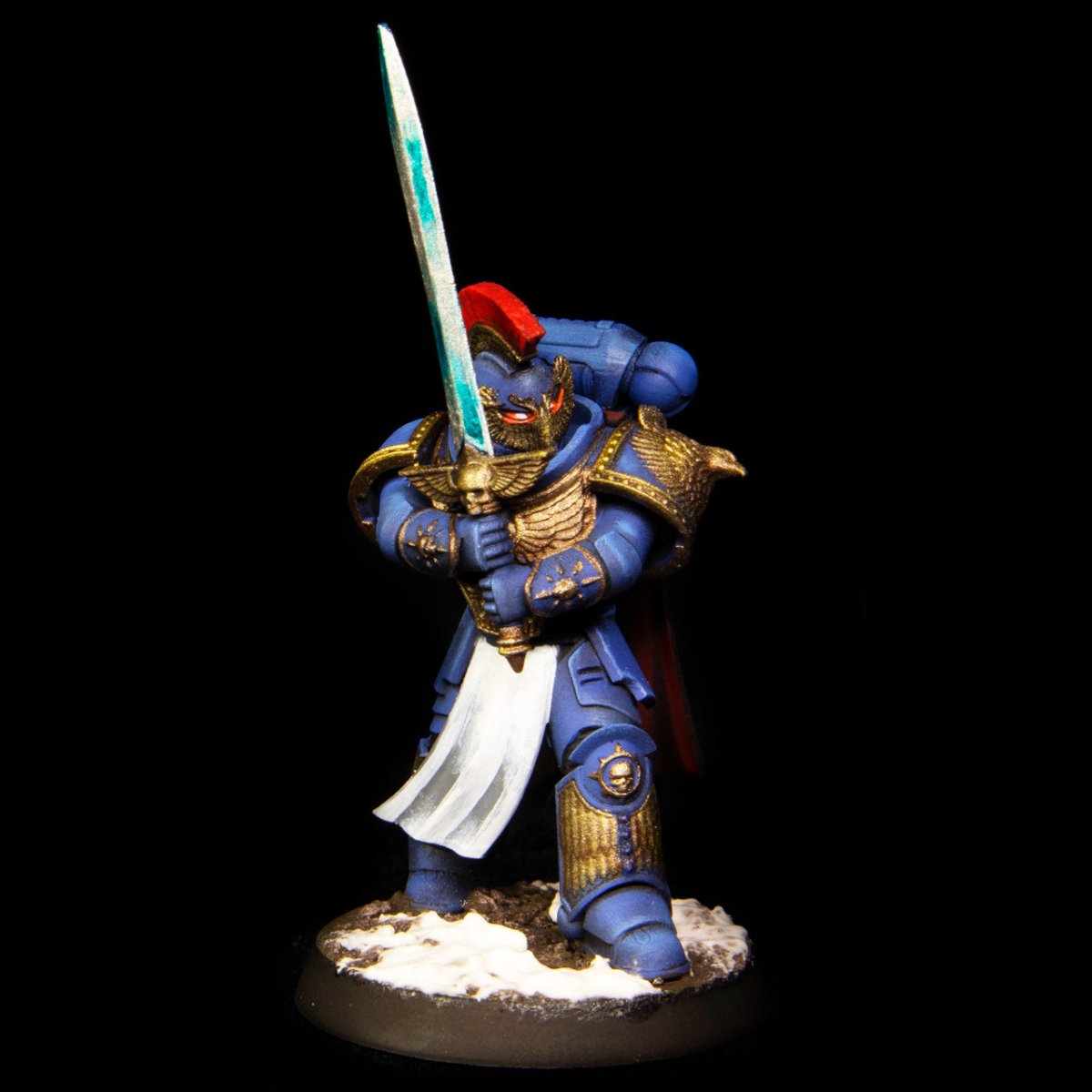 Galactic Marine Honourable Guardian - 2H Longsword Marine - Major Mini's