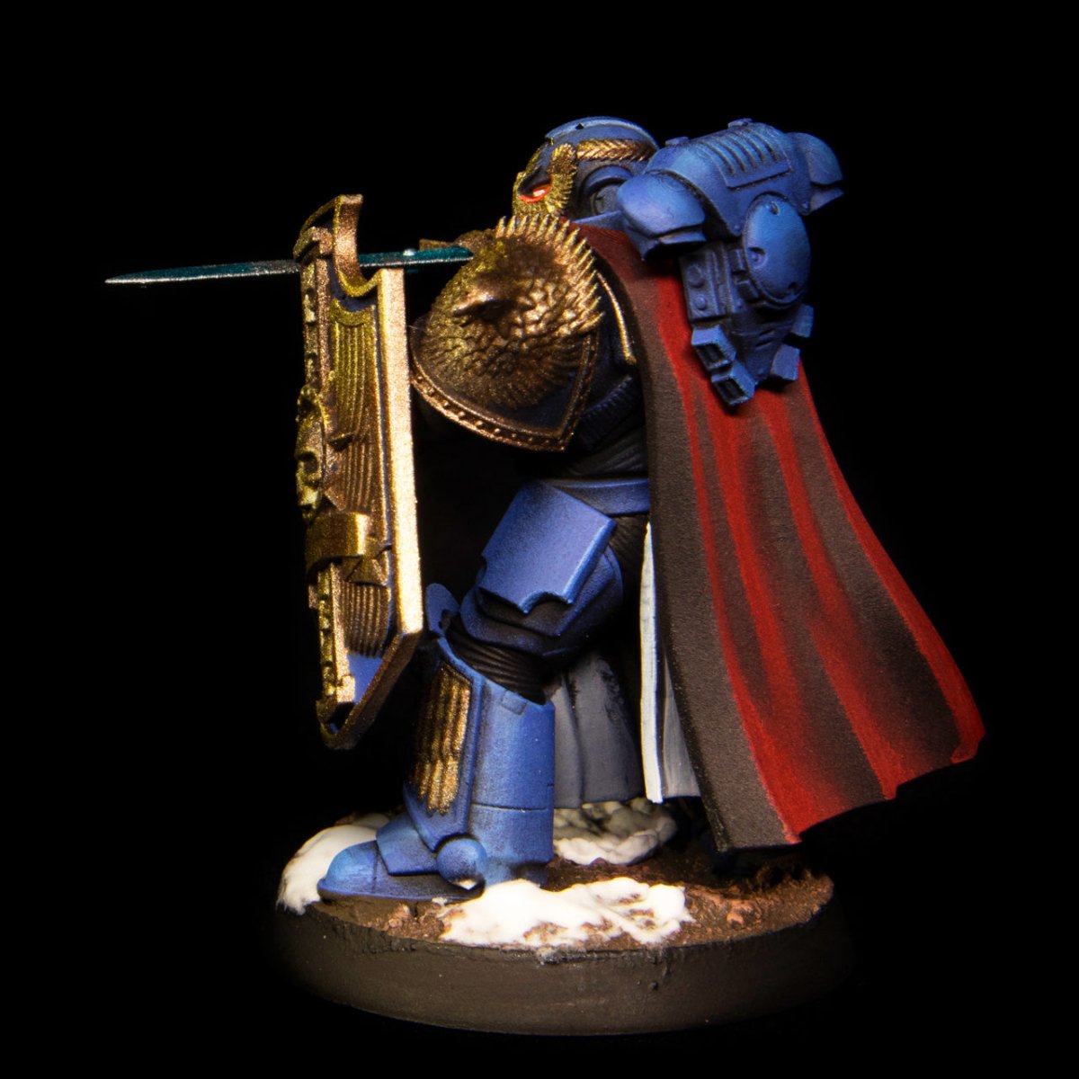Galactic Marine Honourable Guardian - Sword and Shield Marine - Major Mini's