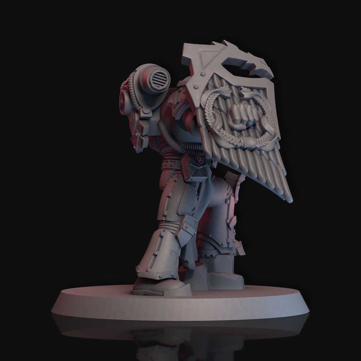 The Crimson Fist - Major Mini's