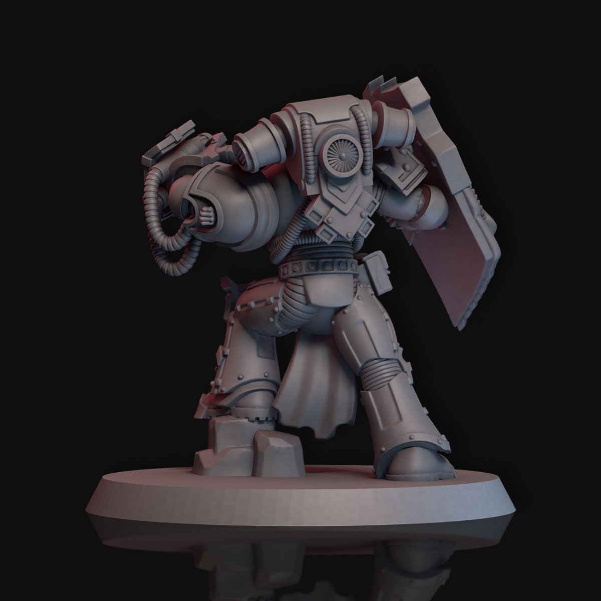 The Crimson Fist - Major Mini's