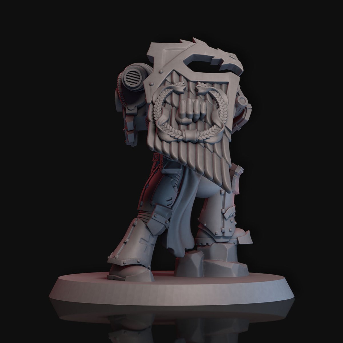 The Crimson Fist - Major Mini's