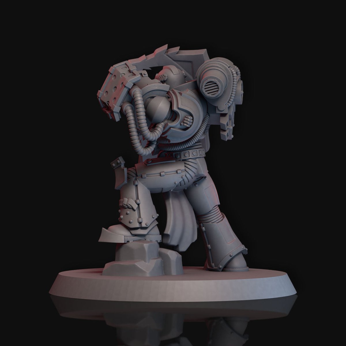 The Crimson Fist - Major Mini's