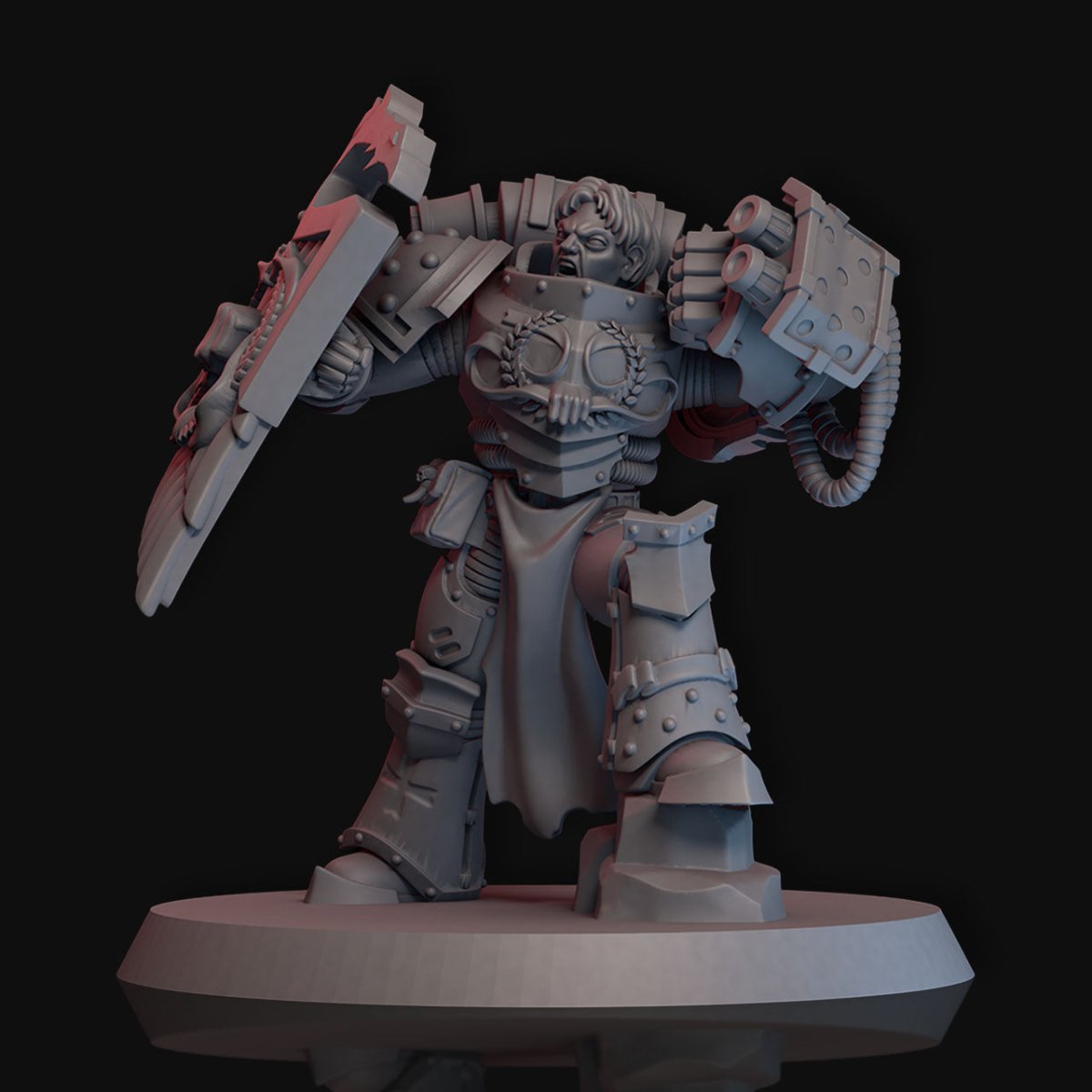 The Crimson Fist - Major Mini's