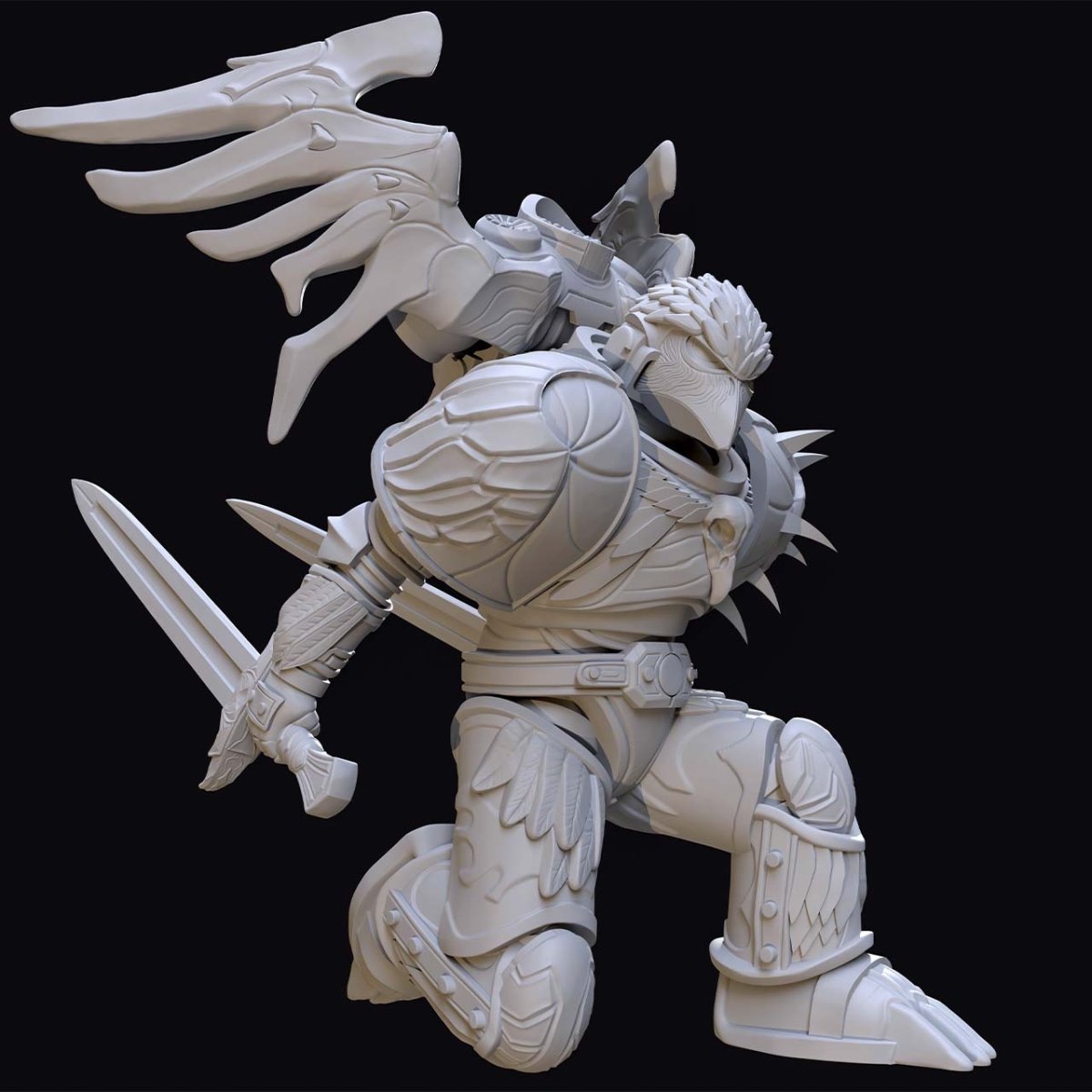 The Traitor Hunter & The Wraith (2 Models) - Major Mini's