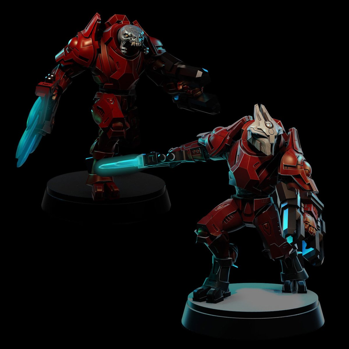 Tyr'Shava Ultra Warriors (2 Models) - Major Mini's