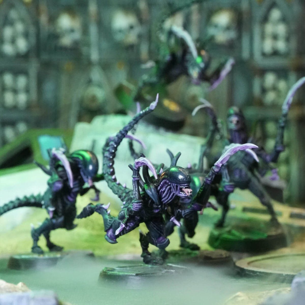 Xenonid Raptor Brood (5 Models) - Major Mini's