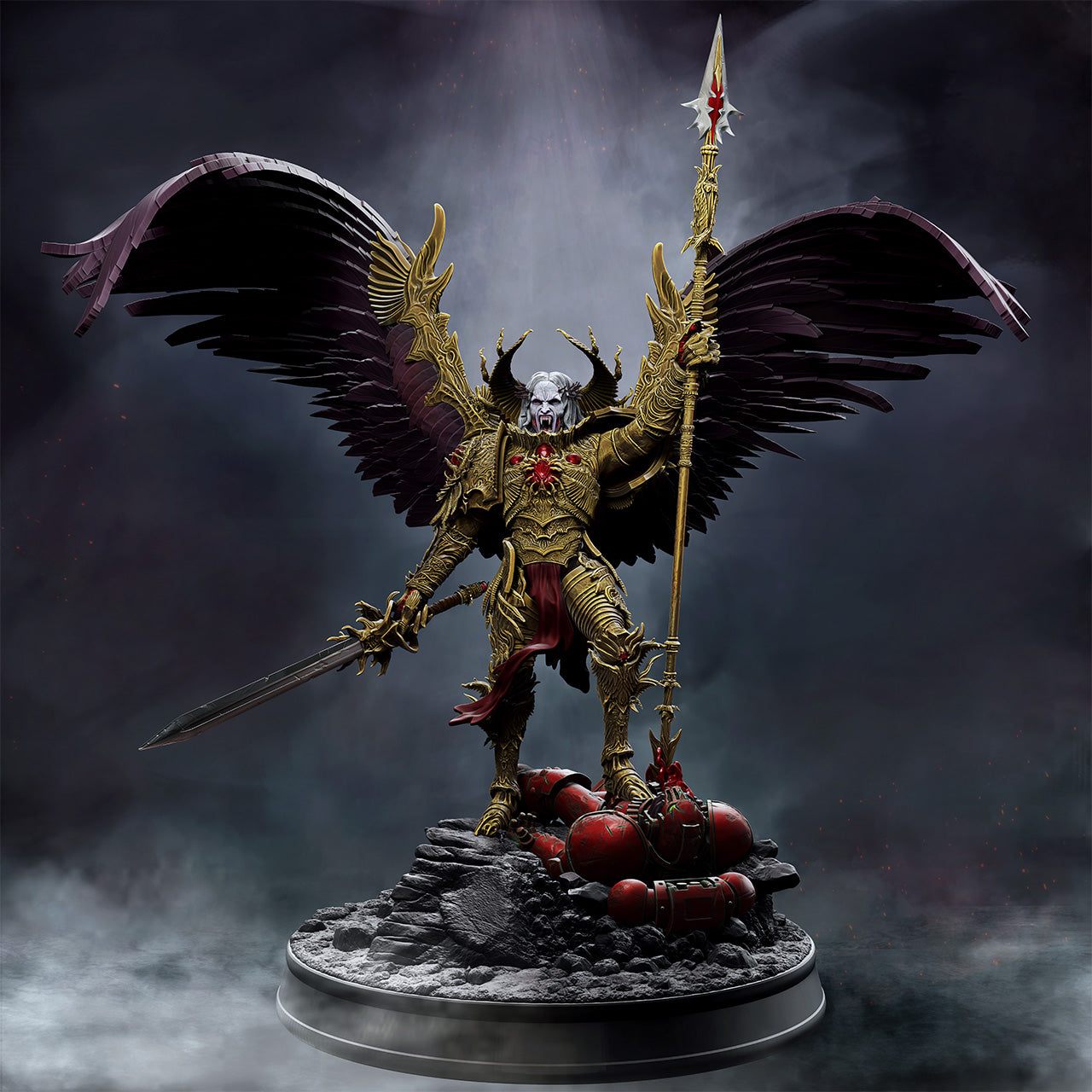 The Fallen Angel of Blood