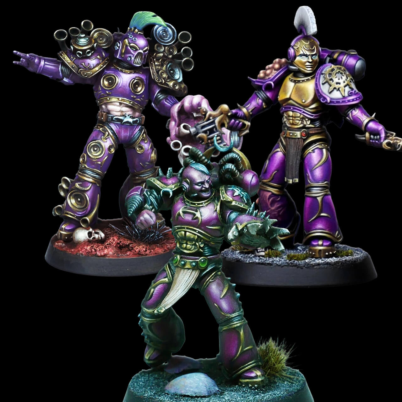 Sluz Marine Squad (3 Models)