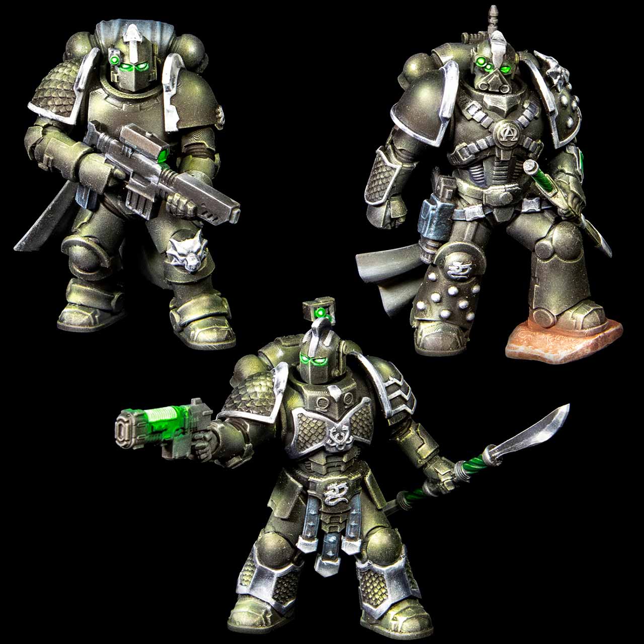 The Omega and The Hydra Guard Bundle (4 Models - Tabletop Scale)