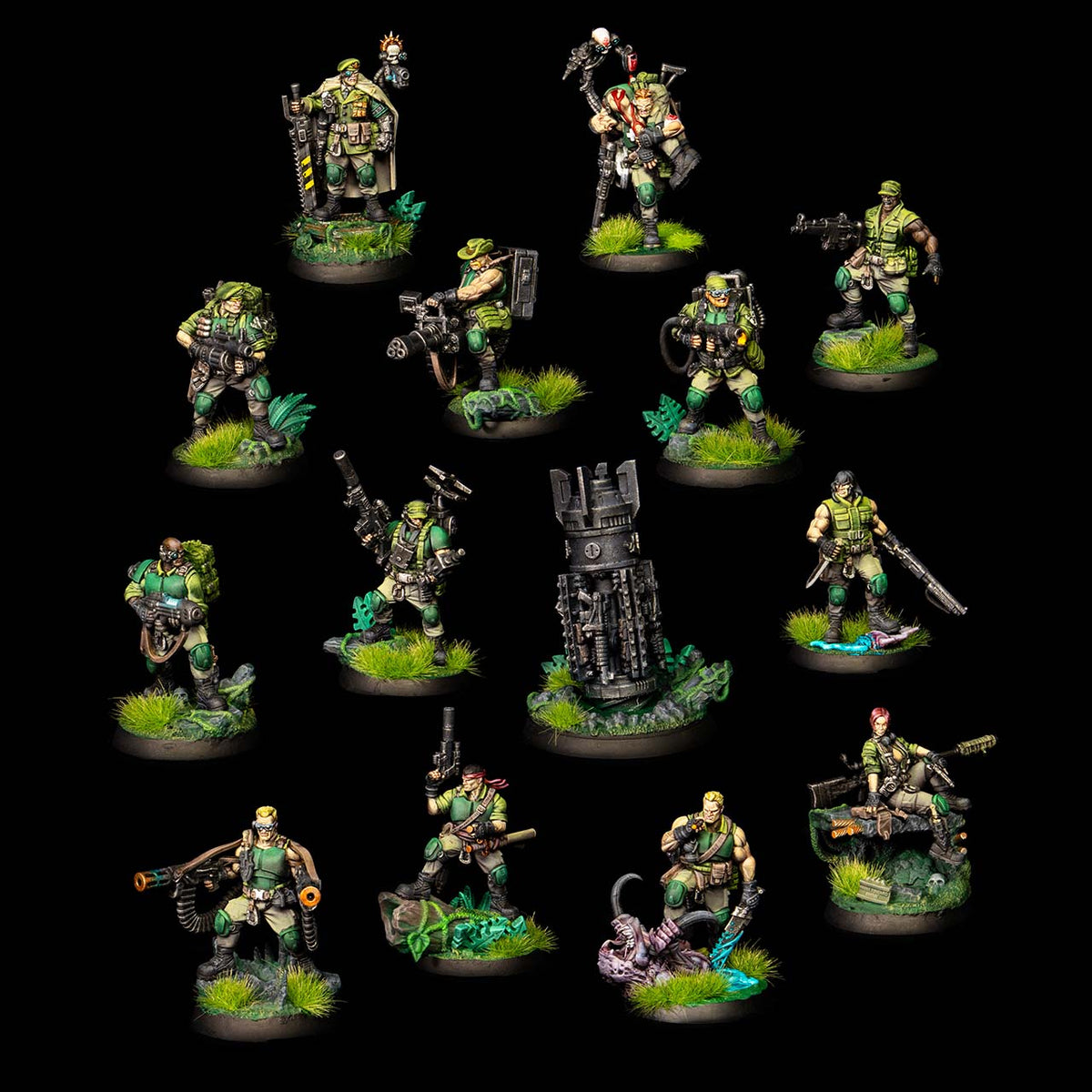 Predkroot vs Xeno-Hunter (28 Models)