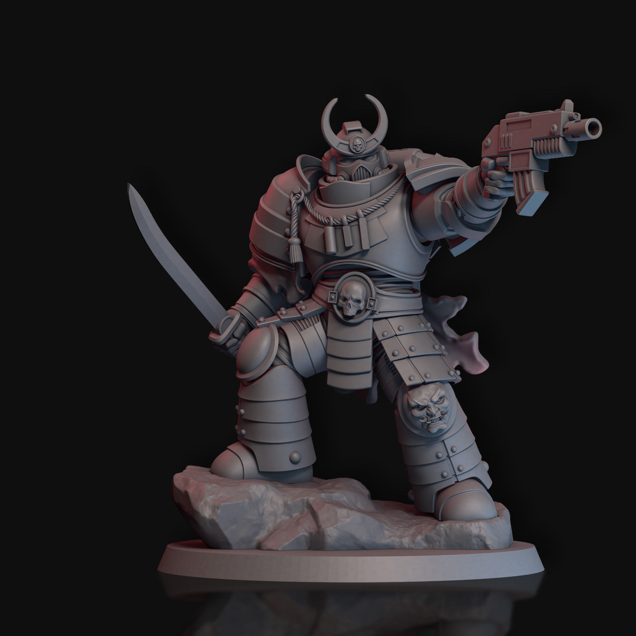 The Lost Son and Samurai Marines Bundle (4 Models - Tabletop Scale)
