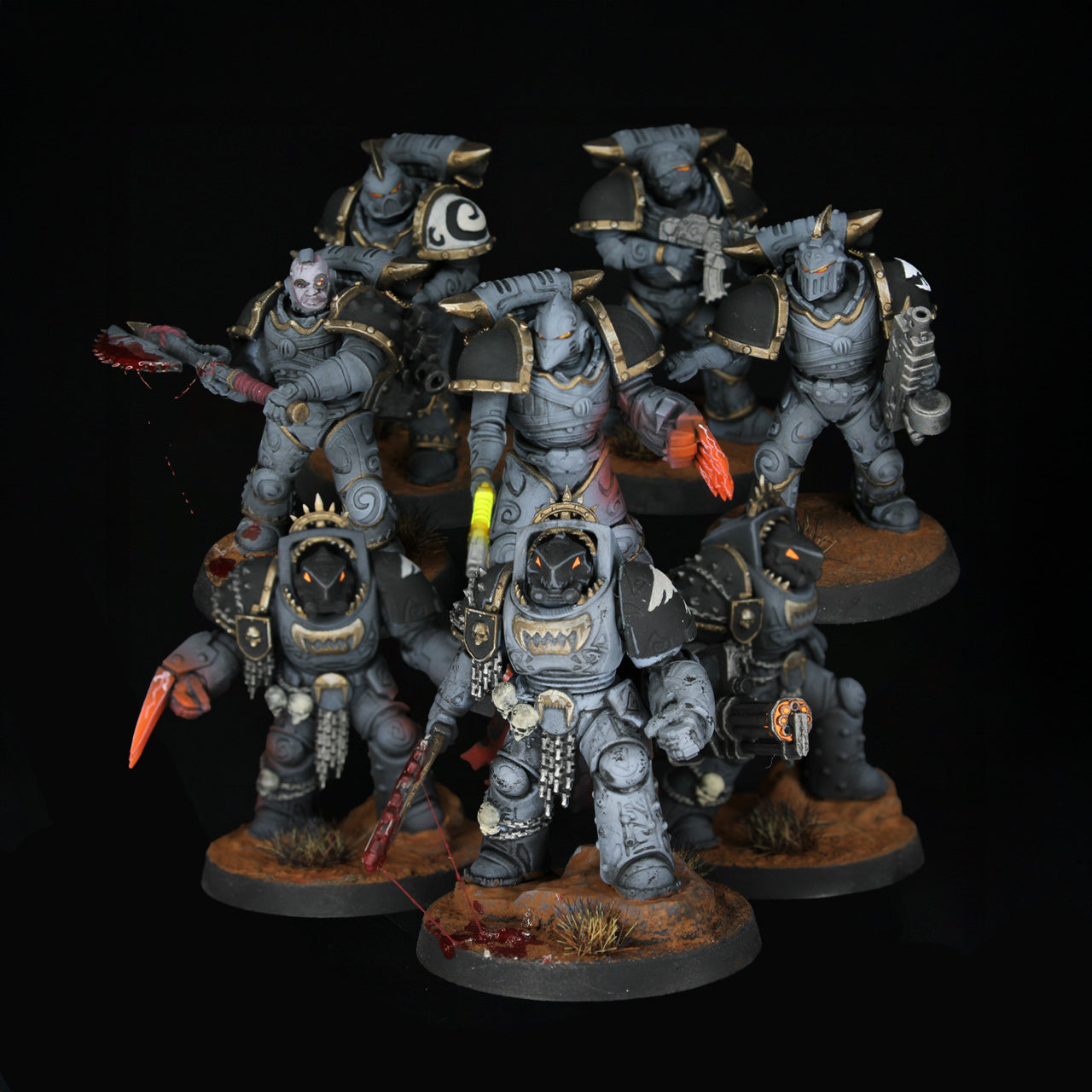 Galactic Shark War Box (15 Models) - PRE-PAINTED - BATTLE READY TIER STANDARD - VERY LIMITED STOCK