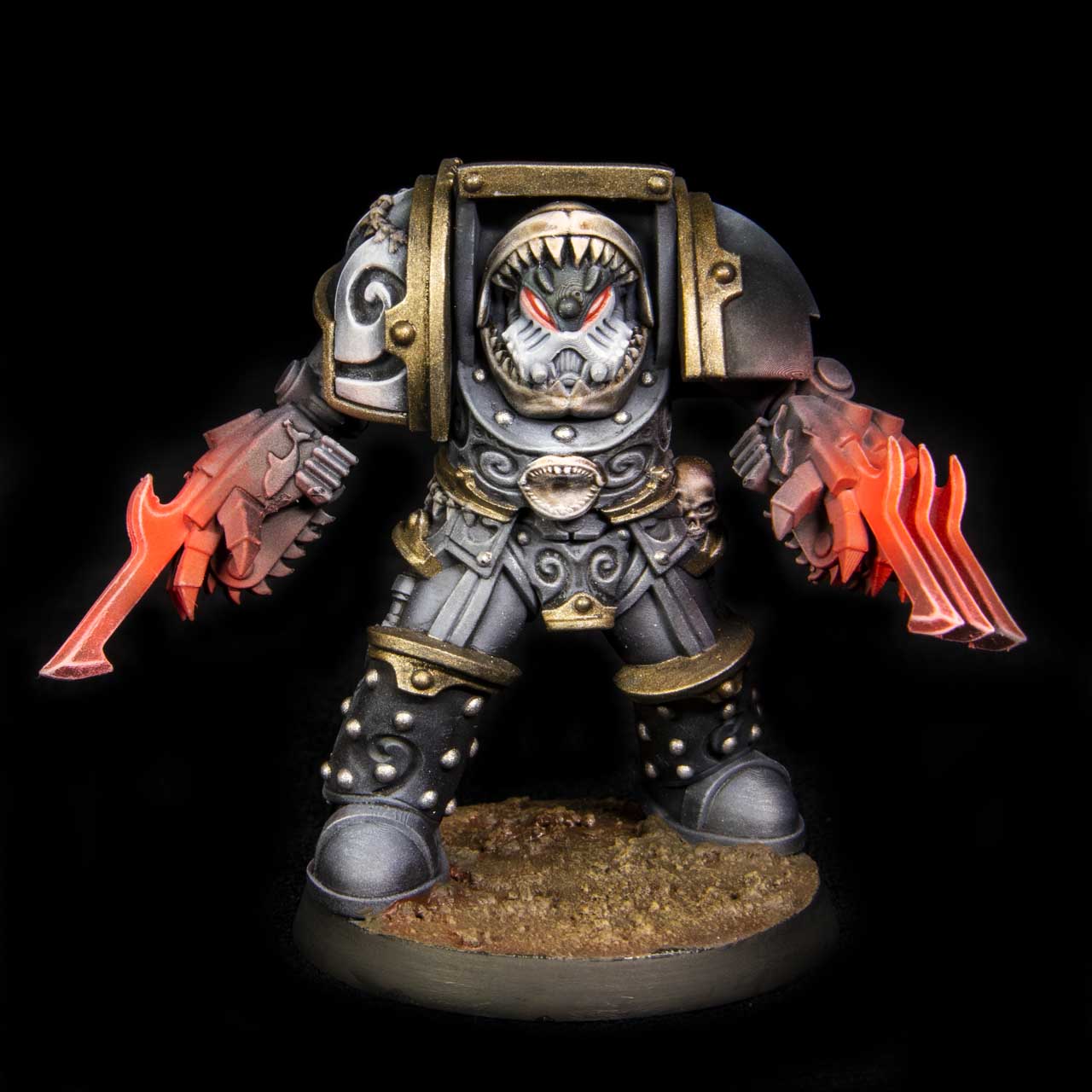 Galactic Shark Red Wake Command Squad (4 Models)