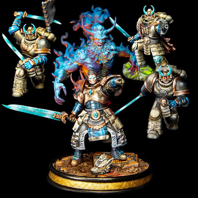 The Lost Son and Samurai Marines Bundle (4 Models - Tabletop Scale)