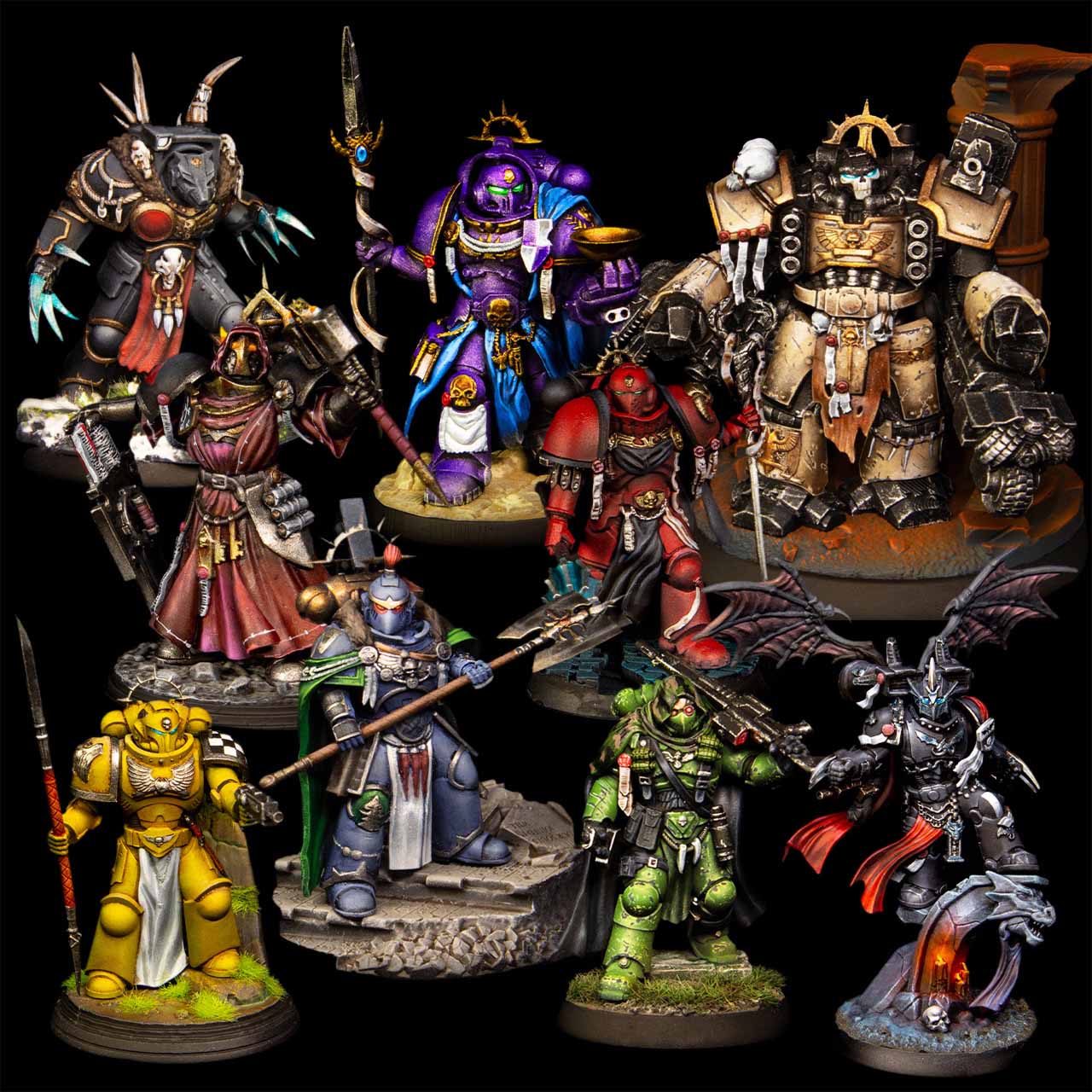 The Masters' of the Chapter Bundle (9 Models)