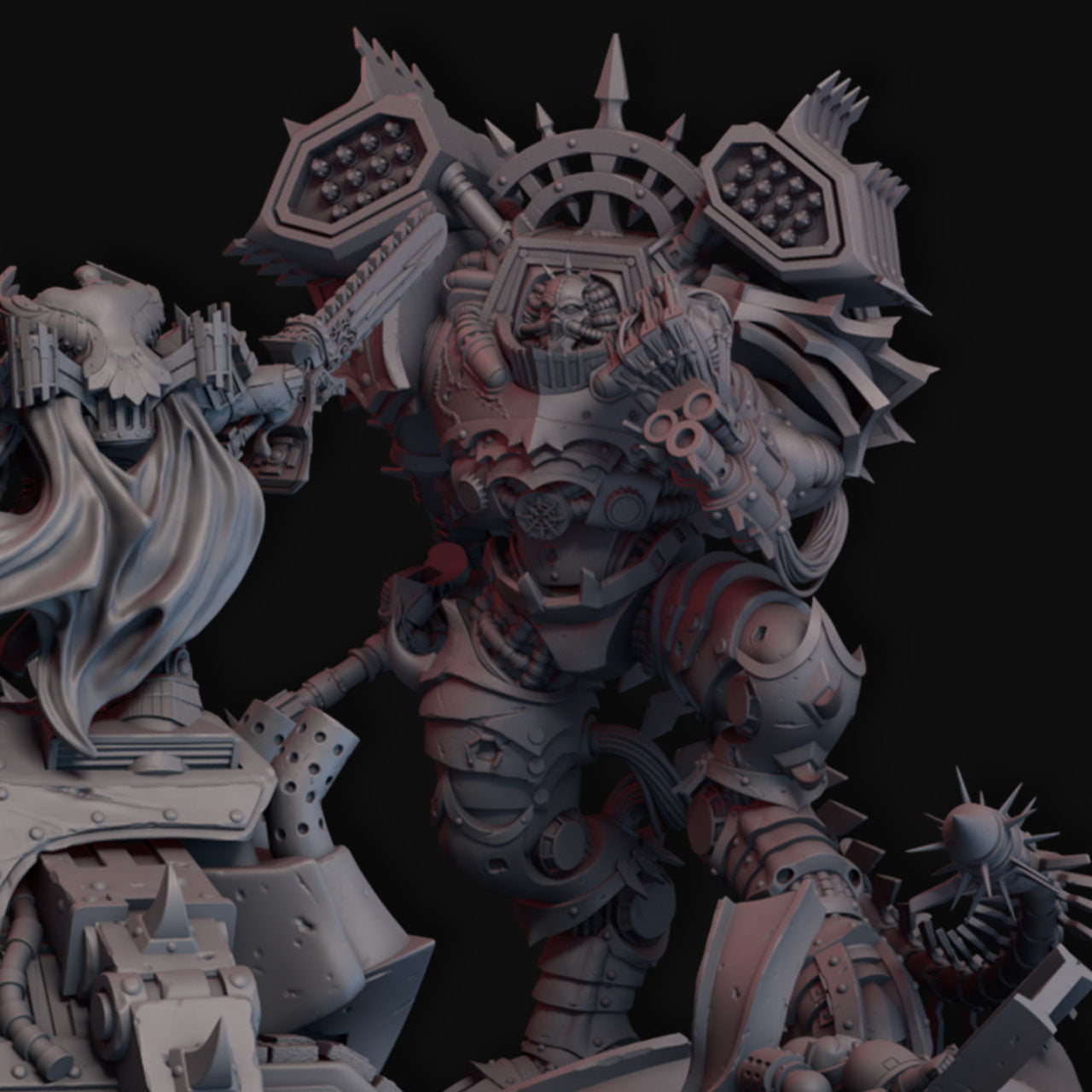 The Praetorian vs Peter Turbo Epic Showdown Diorama (LIMITED TIME ONLY)