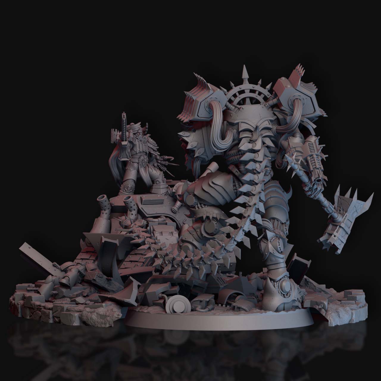 The Praetorian vs Peter Turbo Epic Showdown Diorama (LIMITED TIME ONLY)