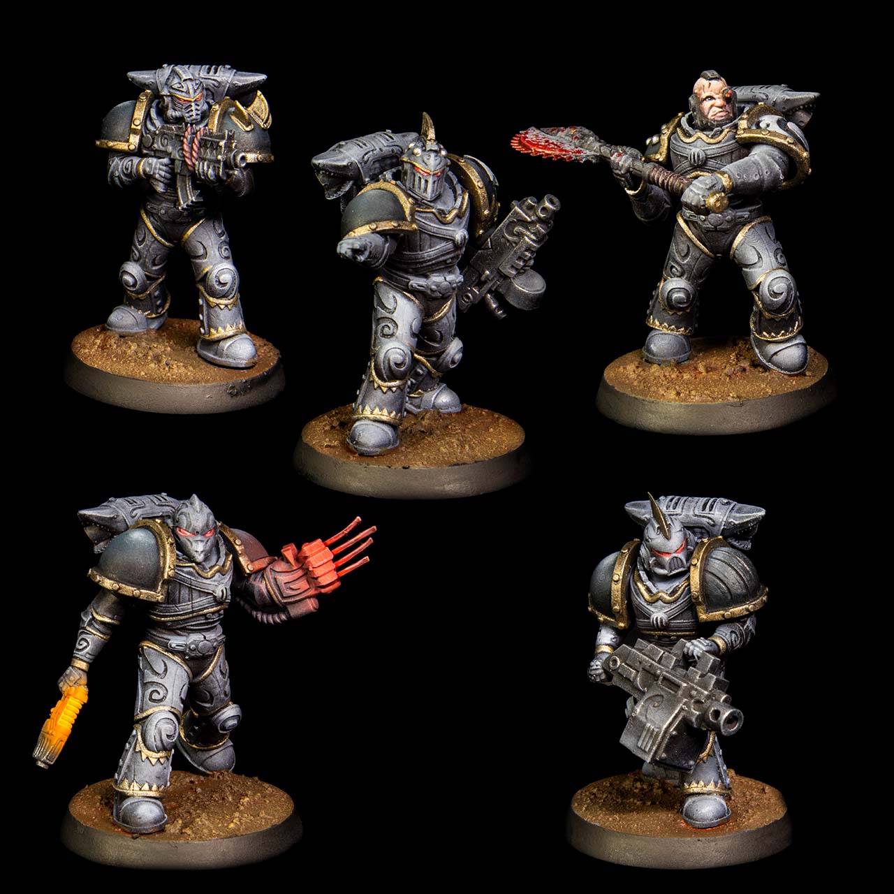 Shark Daddy Galactic Shark Squad (5 Models)