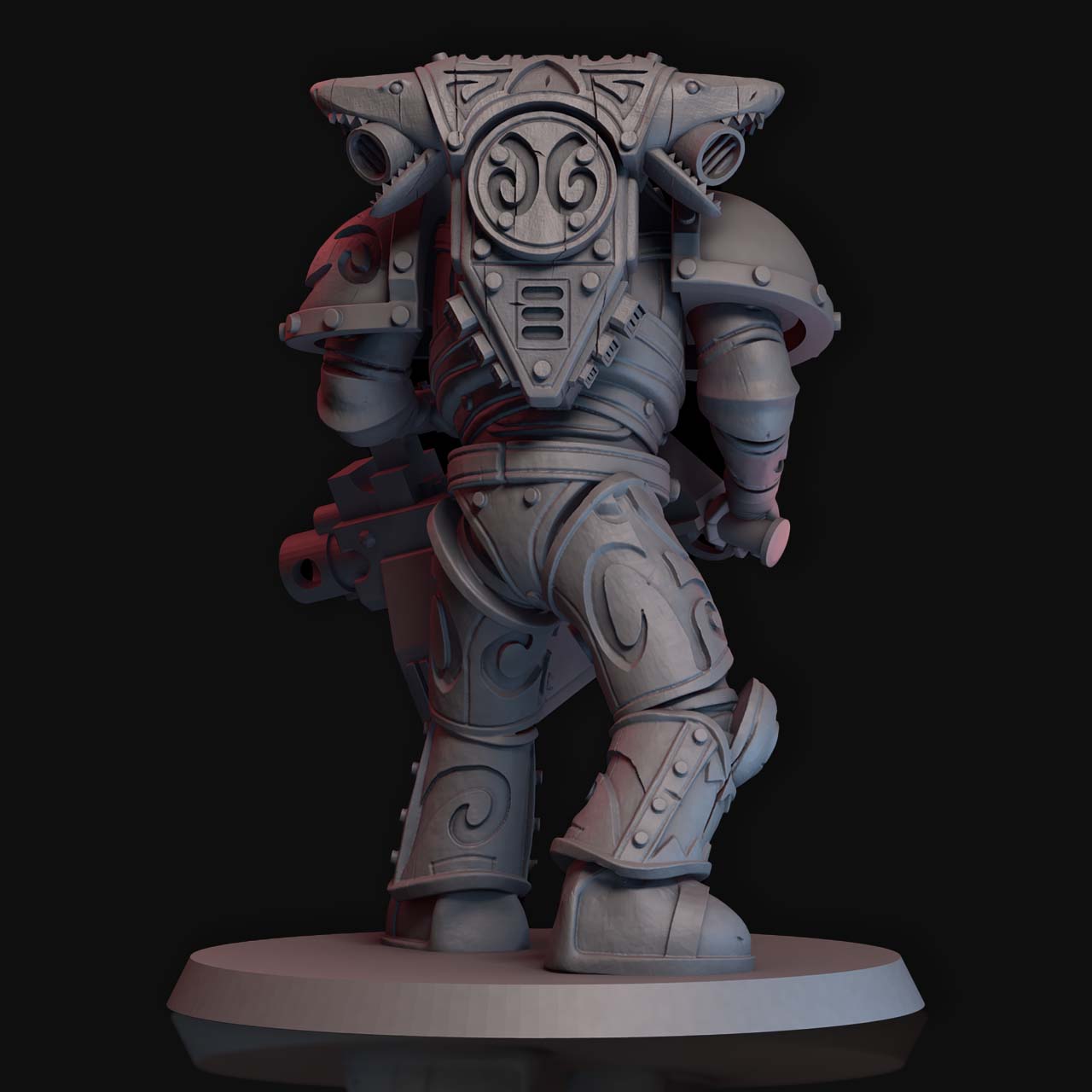 Galactic Shark Heavy-Firepower Marine