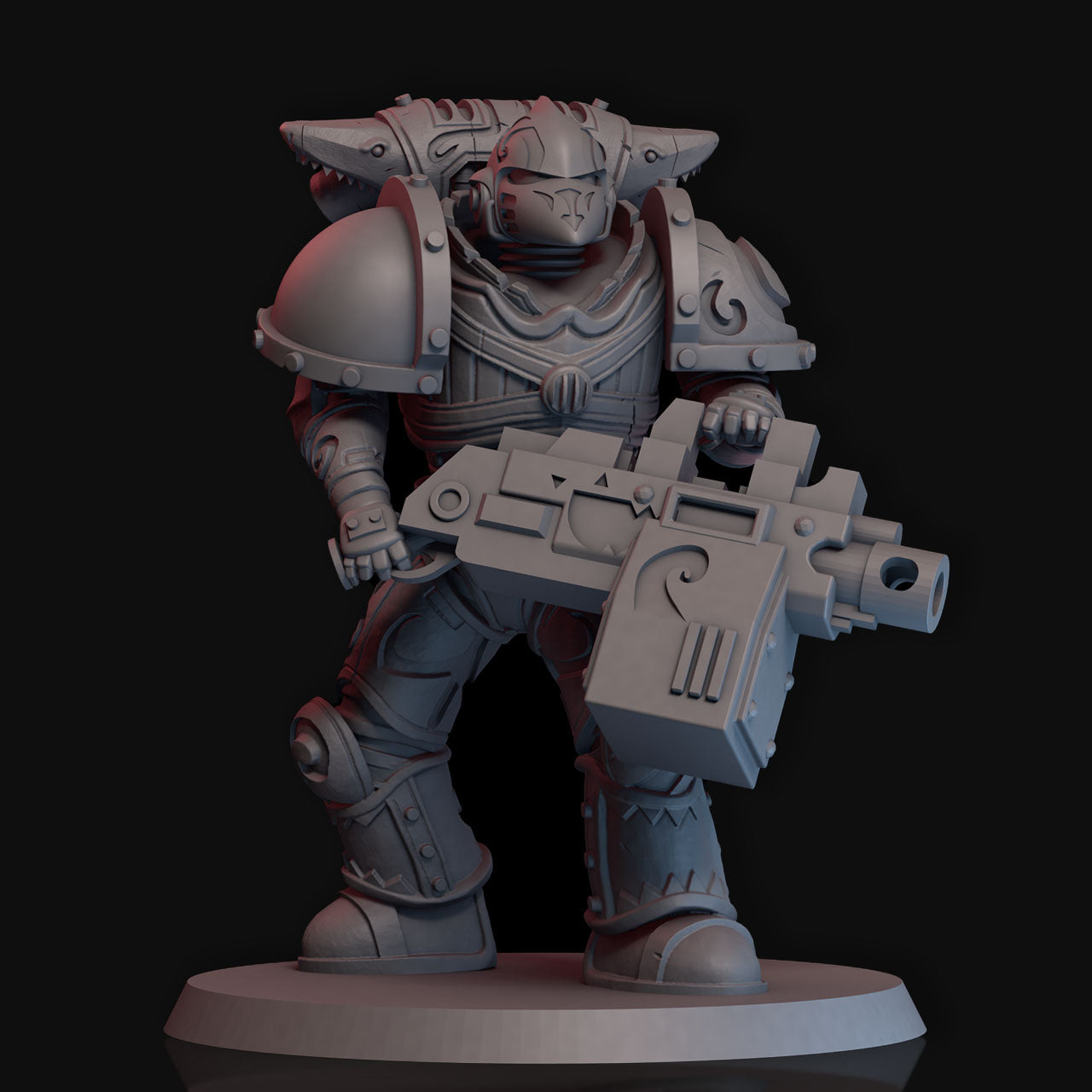 Galactic Shark Heavy-Firepower Marine