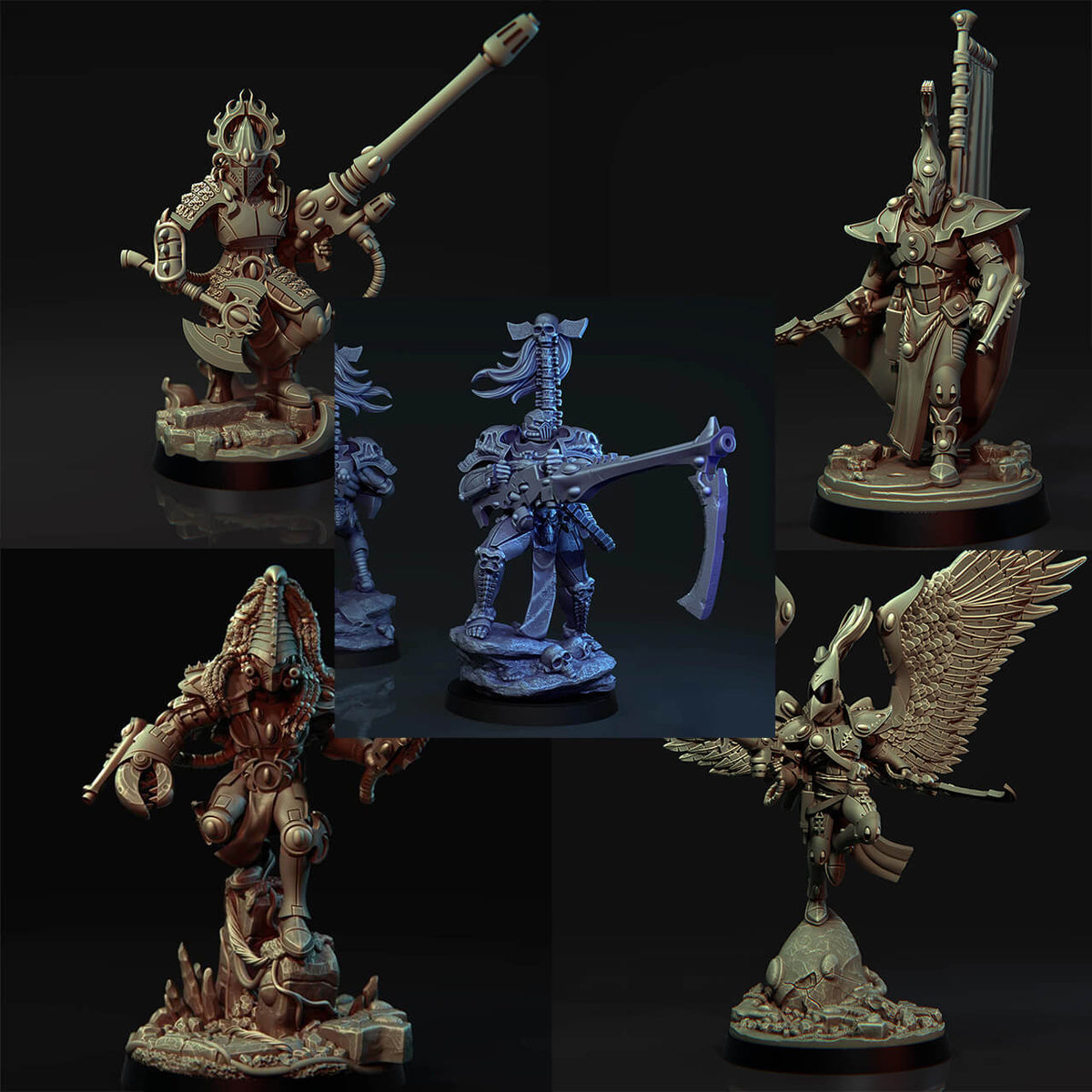 Space Elf Lord Bundle (5 Models)