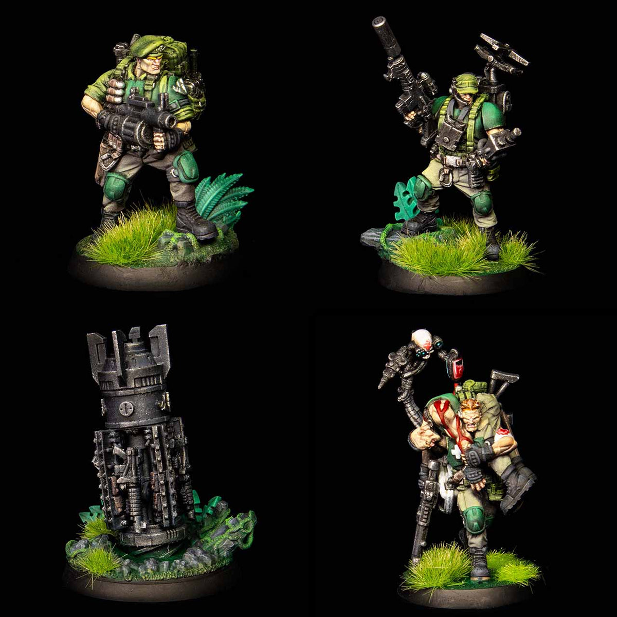 Xeno-Hunter Support Unit (4 Models)